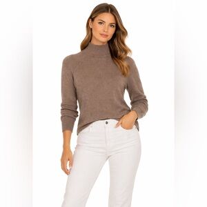 Christian Berg Brown Cashmere Turtleneck Sweater Size Small